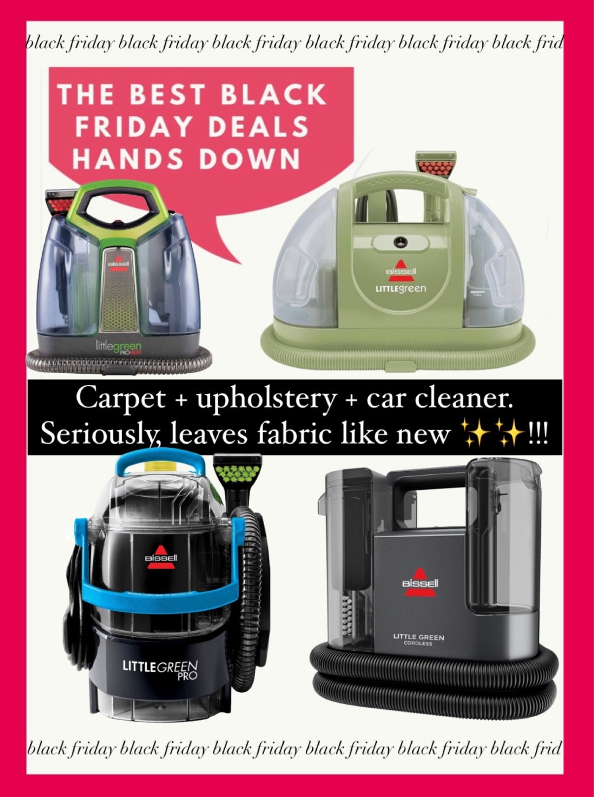 These are great for an easy deep cleaning of rugs    Stain treatment, great for the couch, mattress, cars and carpets 

#LTKSeasonal #LTKhome #LTKCyberWeek