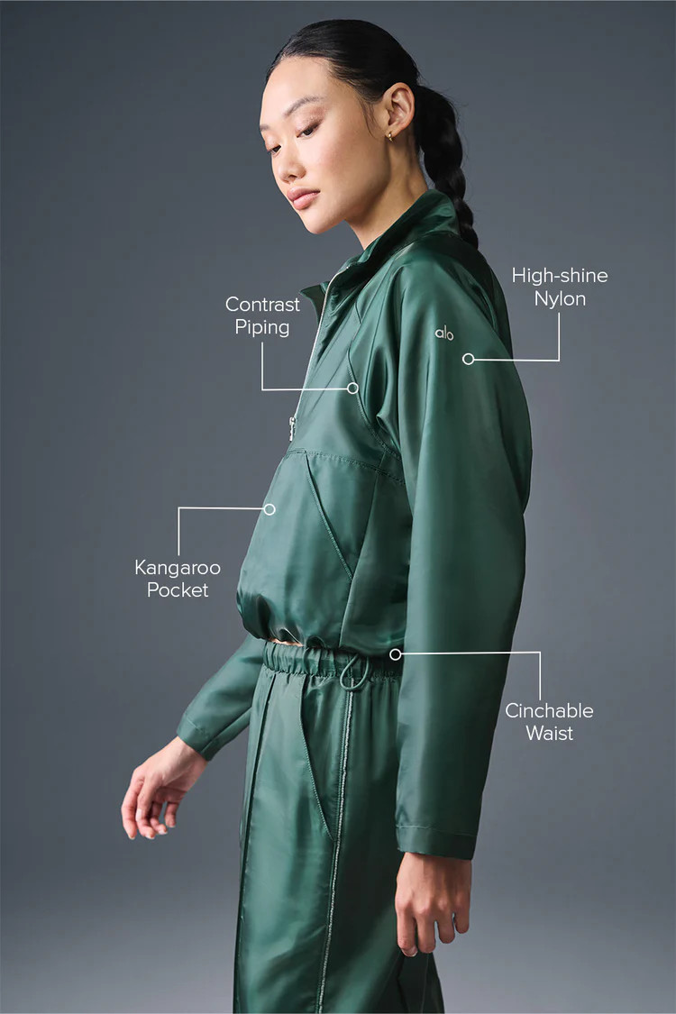 Cropped Afterglow Pullover | Alo Yoga (US)