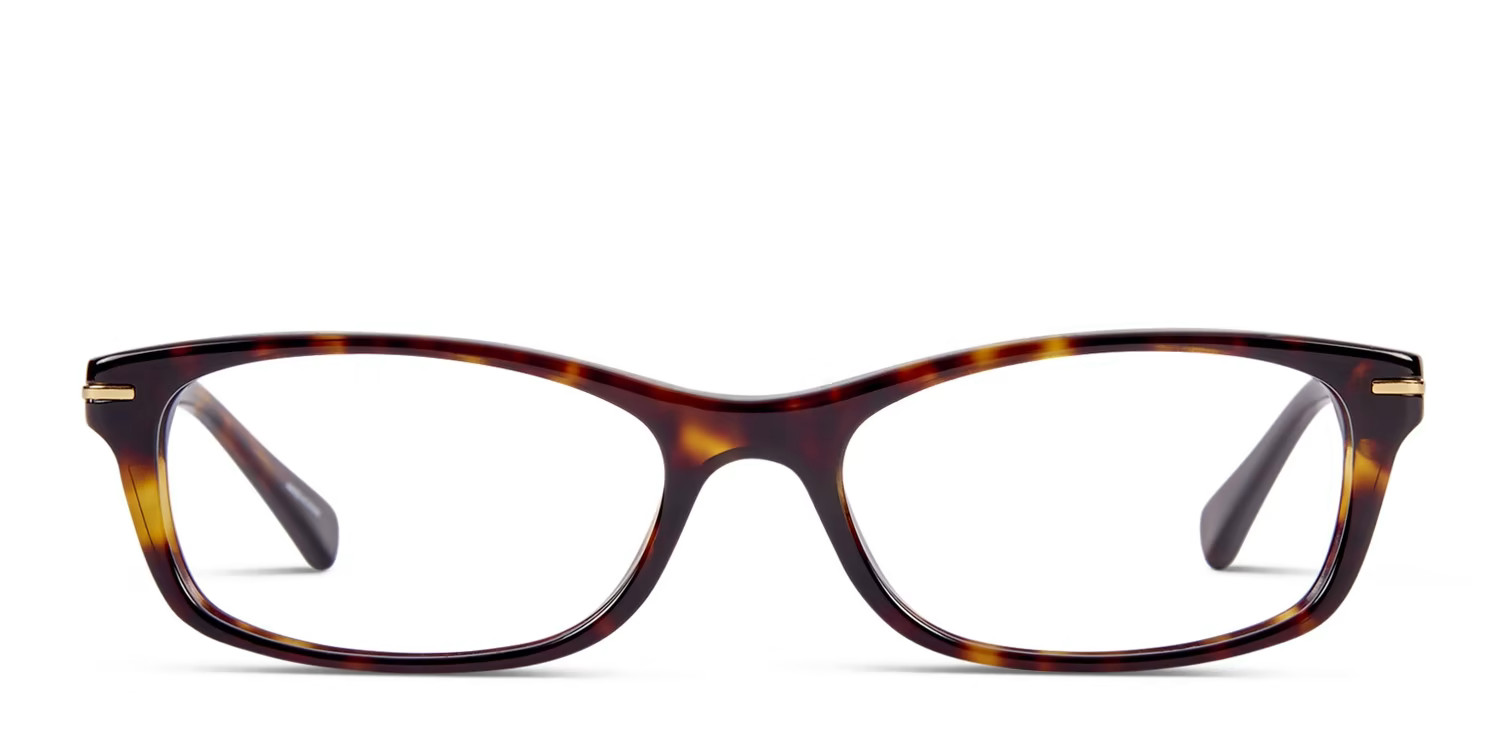Coach HC6054 Elise Tortoise Eyeglasses | Includes Free Rx Lenses | GlassesUSA.com | GlassesUSA