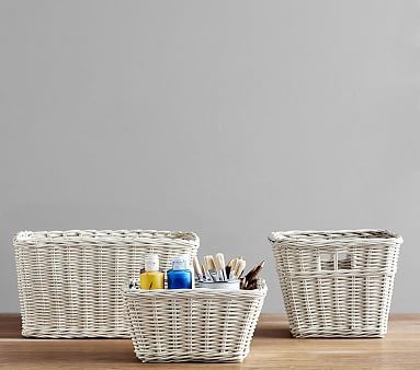 Simply White Sabrina Basket Collection | Pottery Barn Kids