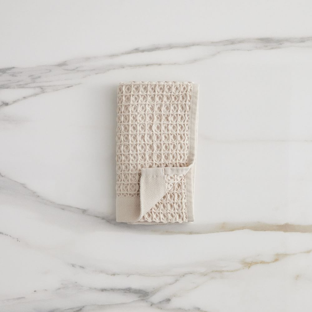 Organic Plush Waffle Towel | West Elm (US)