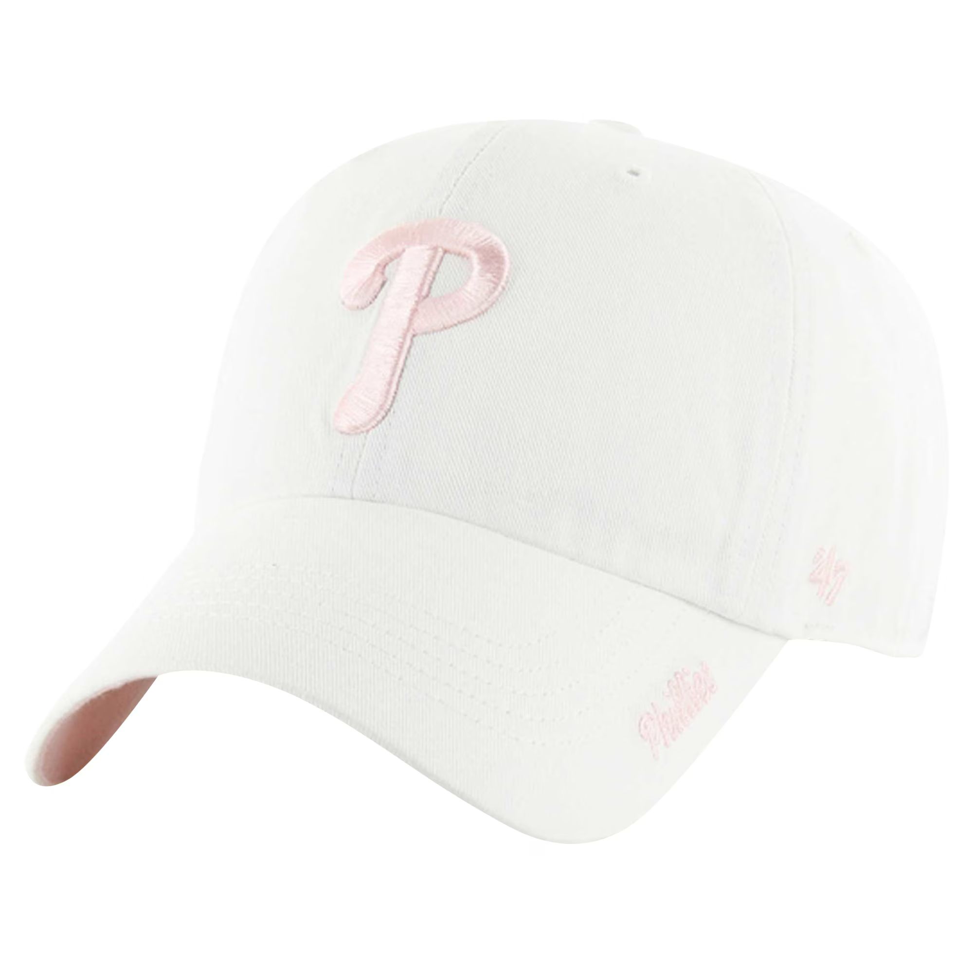 Philadelphia Phillies '47 Women's Ballpark Clean Up Adjustable Hat - White | Lids