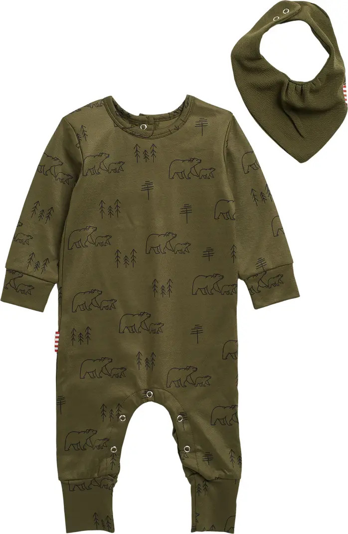 SOOKIBABY Bear Coverall and Bib Set | Nordstromrack | Nordstrom Rack