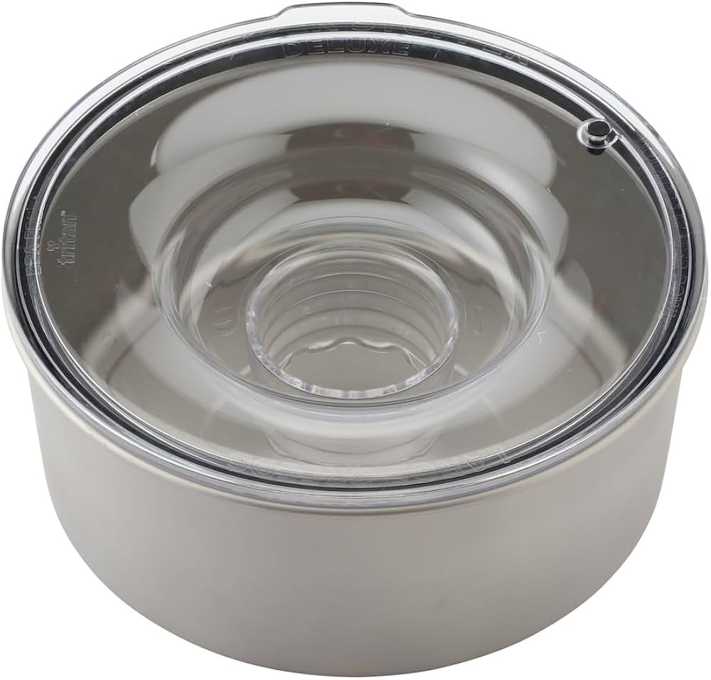 Slopper Stopper Dripless Water Bowls - Titanium Bowl Unit - for Large Breed Dogs 51-85 Lbs, 9.84... | Amazon (US)