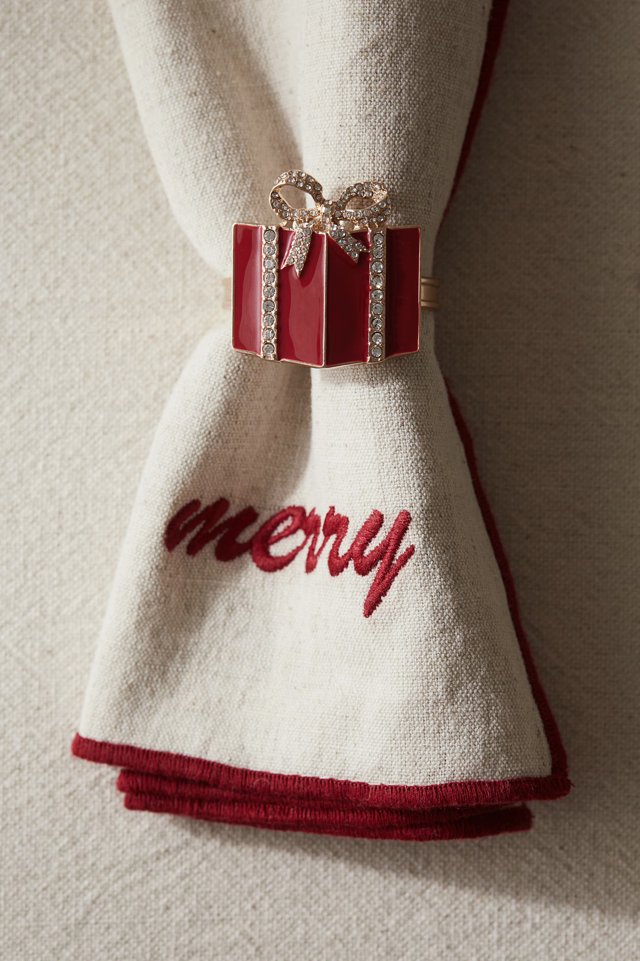 2-pack Metal Napkin Rings - Gold-colored/deer - Home All | H&M CA | H&M (US + CA)