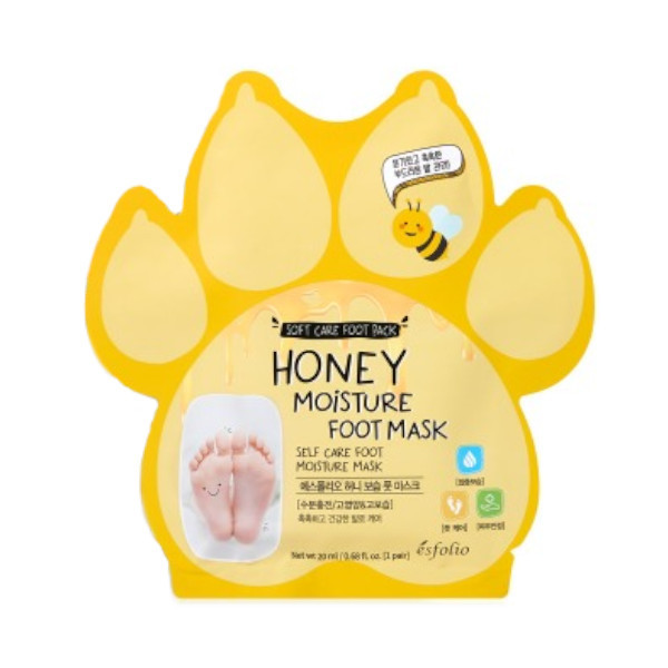 esfolio - Honey Moisture Foot Mask - 10ml X 1pair | Stylevana