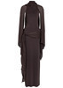 Sabela detachable-bolero jersey gown | Harvey Nichols