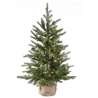 National Tree Company Pre-Lit 'Feel Real' Artificial Mini Christmas Tree, Green, Nordic Spruce, W... | Michaels Stores