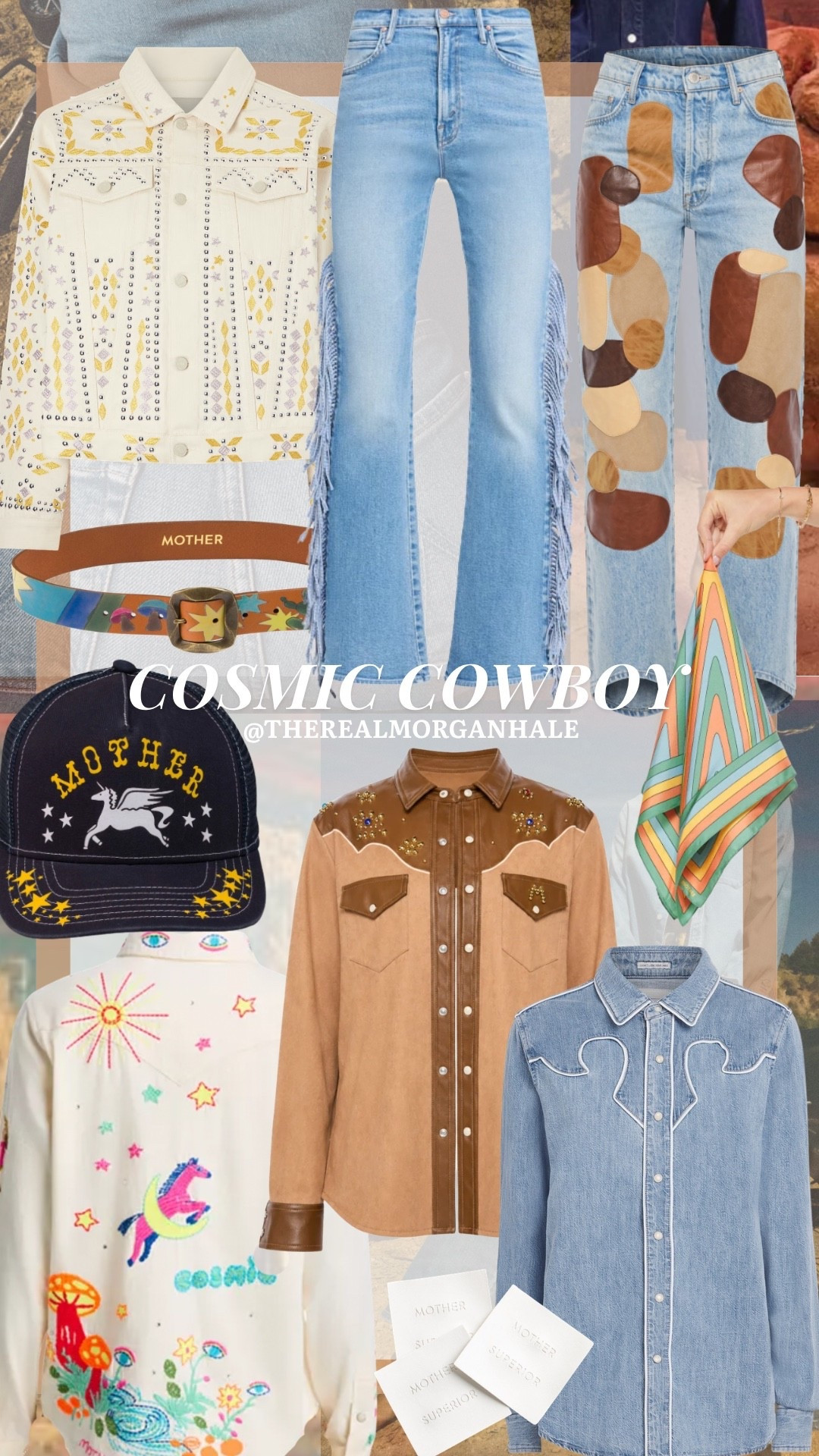 current MOTHER favs from their Cosmic Cowboy collection 👽🪐✨🤠🚀💖

#LTKootd