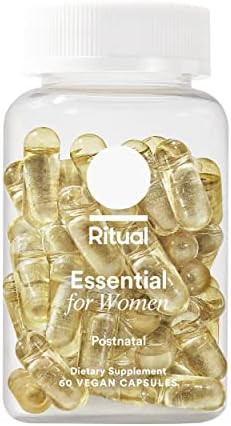 Postnatal Multivitamin with Vitamin A, C and D3 for Immune Function Support*, Omega-3 DHA, Vitami... | Amazon (US)