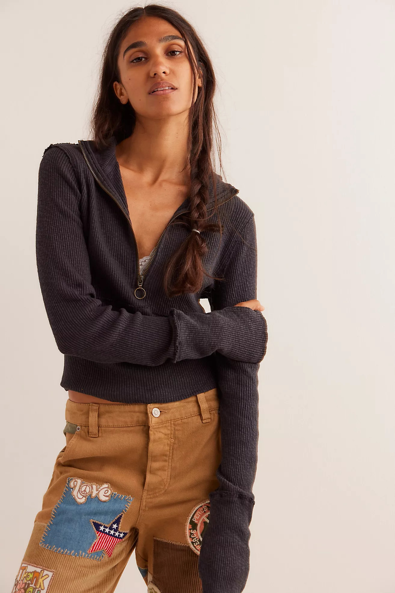 We The Free Midnight Half Zip | Free People (Global - UK&FR Excluded)
