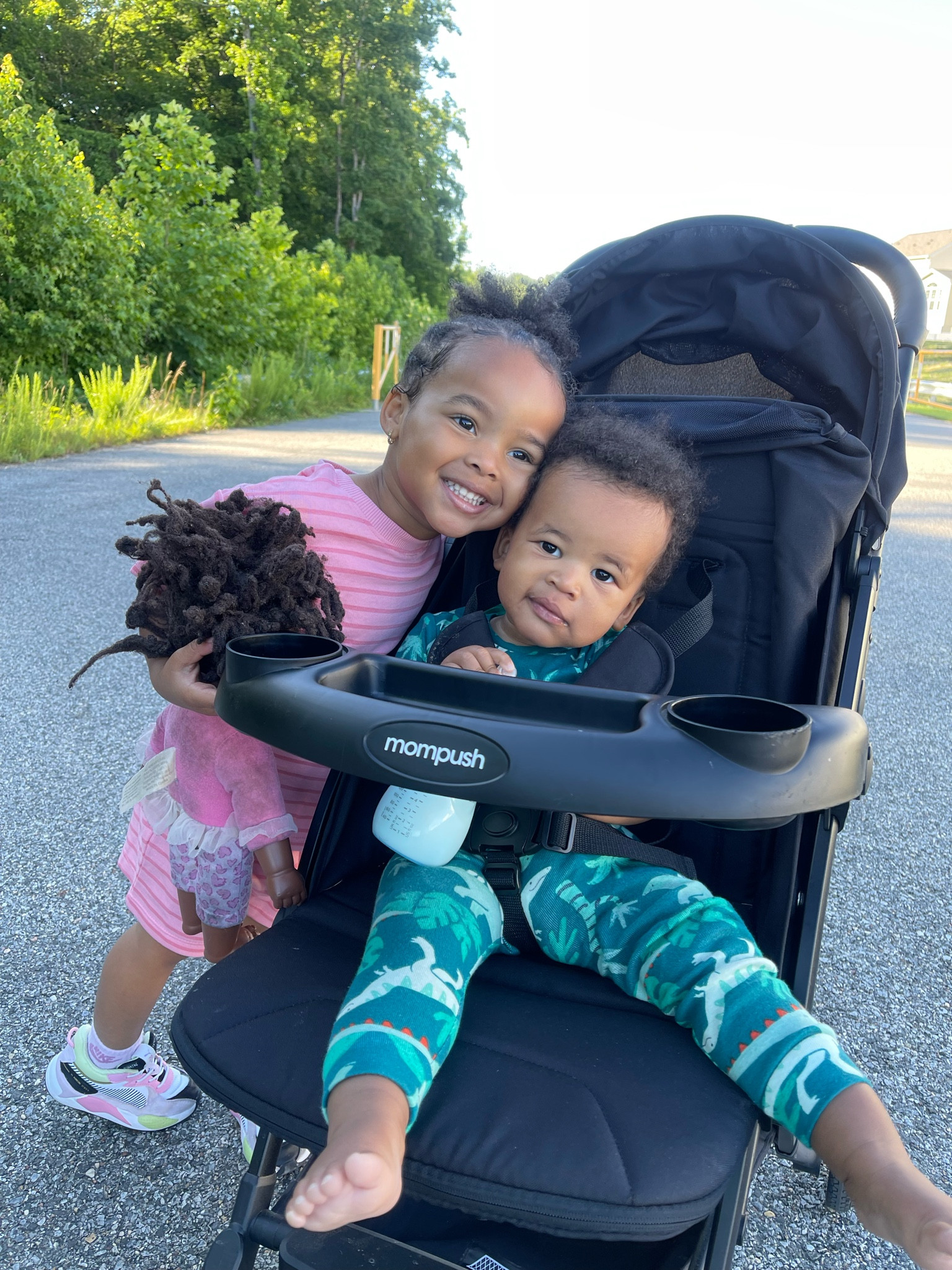 Morning walks with our MomPush Stroller. We use it almost everyday 

#LTKKids #LTKBaby #LTKFamily