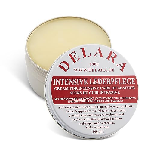 DELARA Intensive Lederpflege, farblos, 100 ml - Imprägniert und schützt Leder sehr wirksam. Neu... | Amazon (DE)