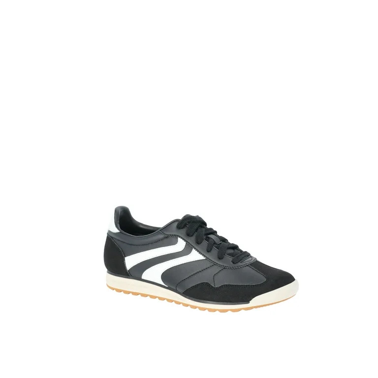 No Boundaries Women's Retro Lace-Up Sneaker - Walmart.com | Walmart (US)