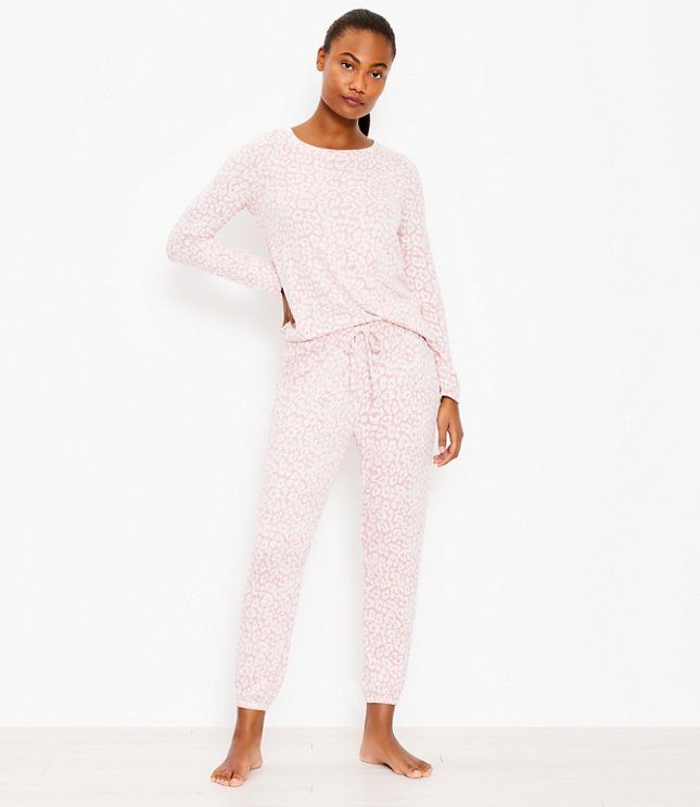 Leopard Print Pajama Set | LOFT