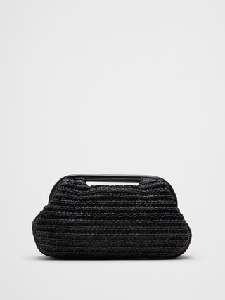 Straw Clutch | Banana Republic Factory