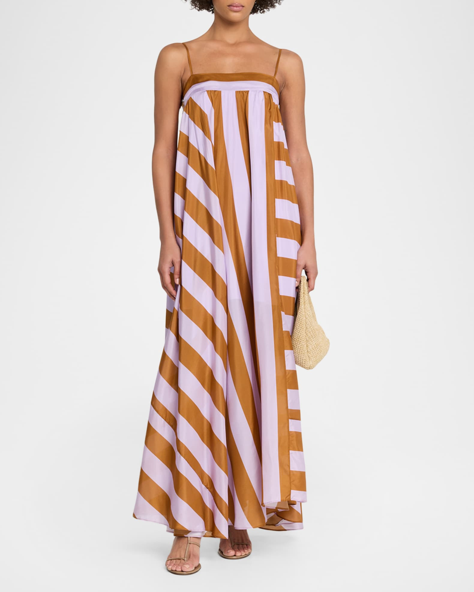Indra Stripe Maxi Dress | Neiman Marcus