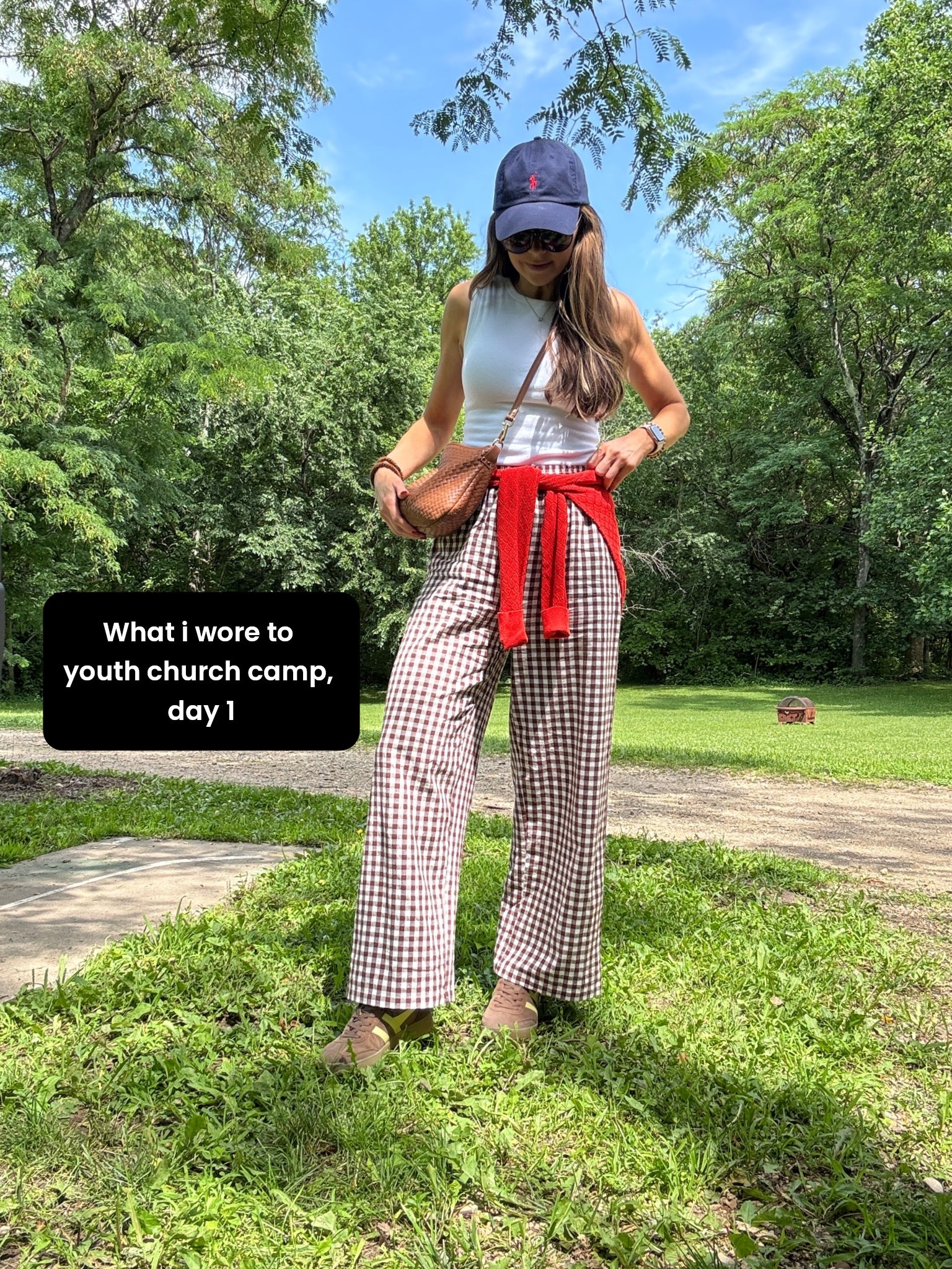 What I wore to youth church camp day one ￼