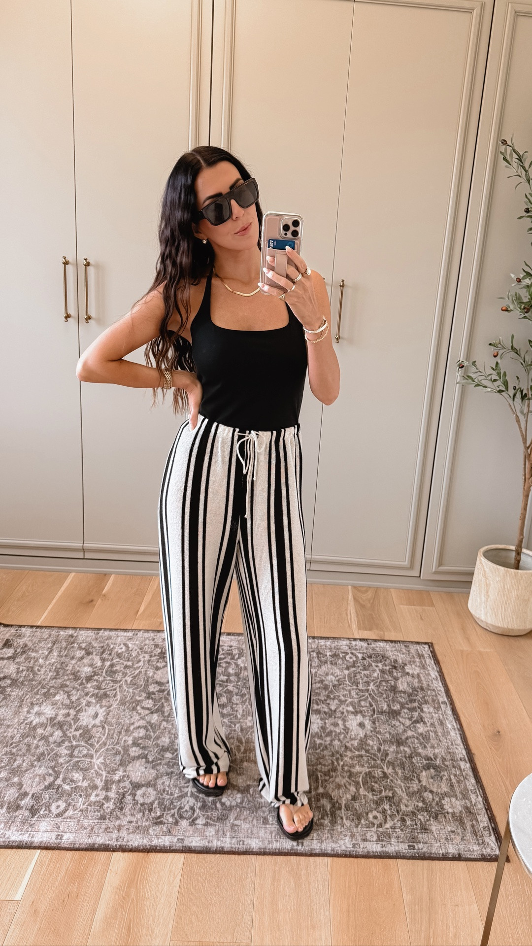 Easy summer look! 

I cannot recommend this target halter top enough! 
It’s incredibly stretchy, double lined, super soft, and comfortable it’s affordable and perfect for summer! Wearing a medium. I did size up one size from my normal small. @Target ￼#sponsored

#LTKootd #LTKmomlife #LTKOver40