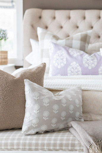 Daisy Chain Embroidered Pillow | 14x20 | The Cross Decor & Design