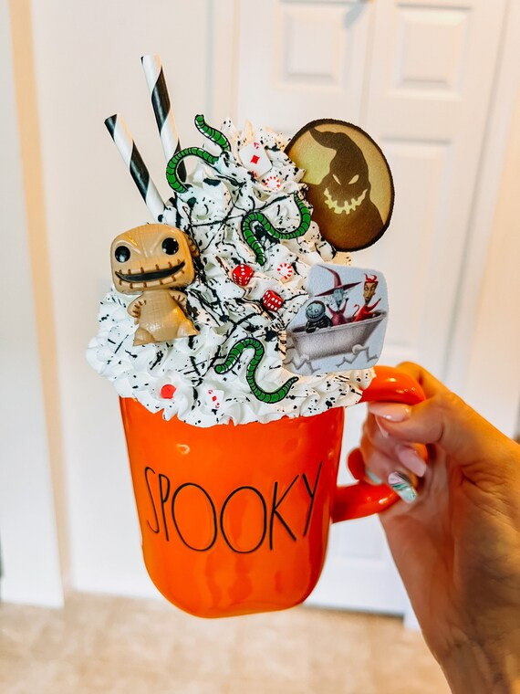 Boogieman Faux Whip Cream Mug Topper | Etsy (US)