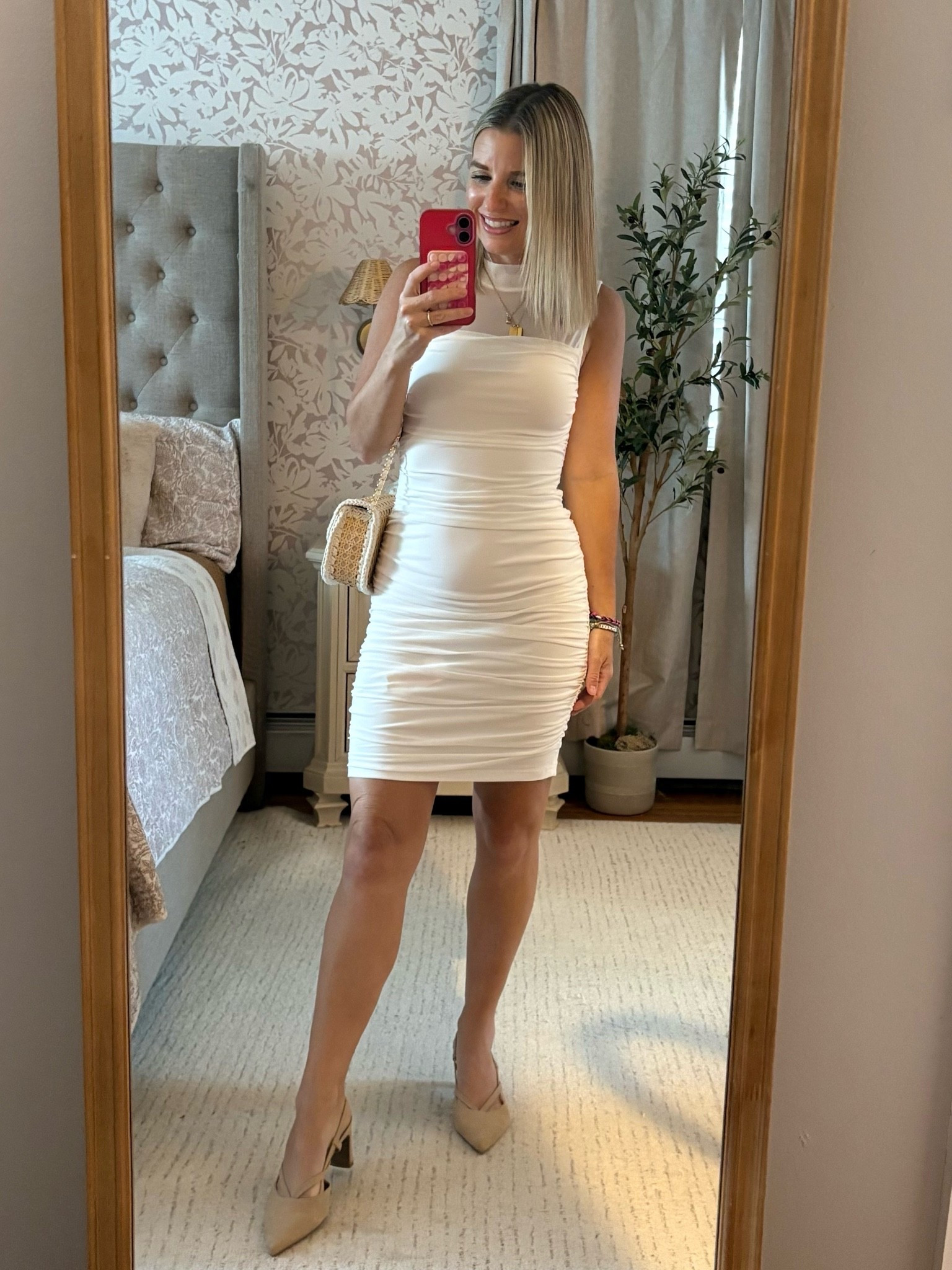 Really pretty dress. Comes in tons of color combo options! 

White is cute for bachelorette party!

#LTKootd #LTKPetite #LTKWedding