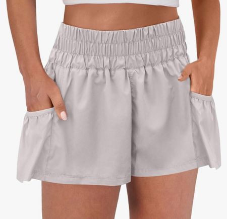 High waisted flair running shorts on sale today for $12.99!! Amazon running shorts! Amazon deal of the day! 