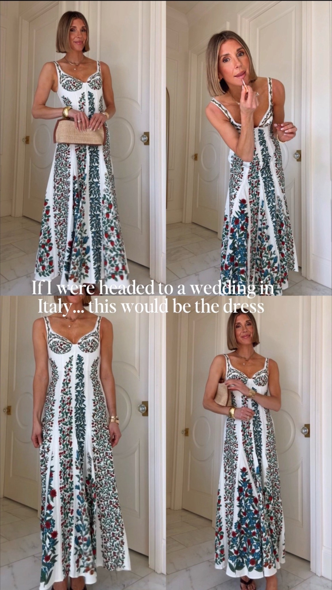 Such a stunning dress and perfect for a summer wedding! It fits true to size and I’m wearing a size small.

#LTKootd #LTKWedding