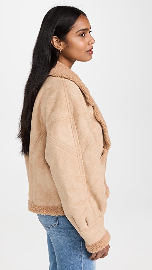 Moon River Sherpa Outerwear | SHOPBOP | Shopbop