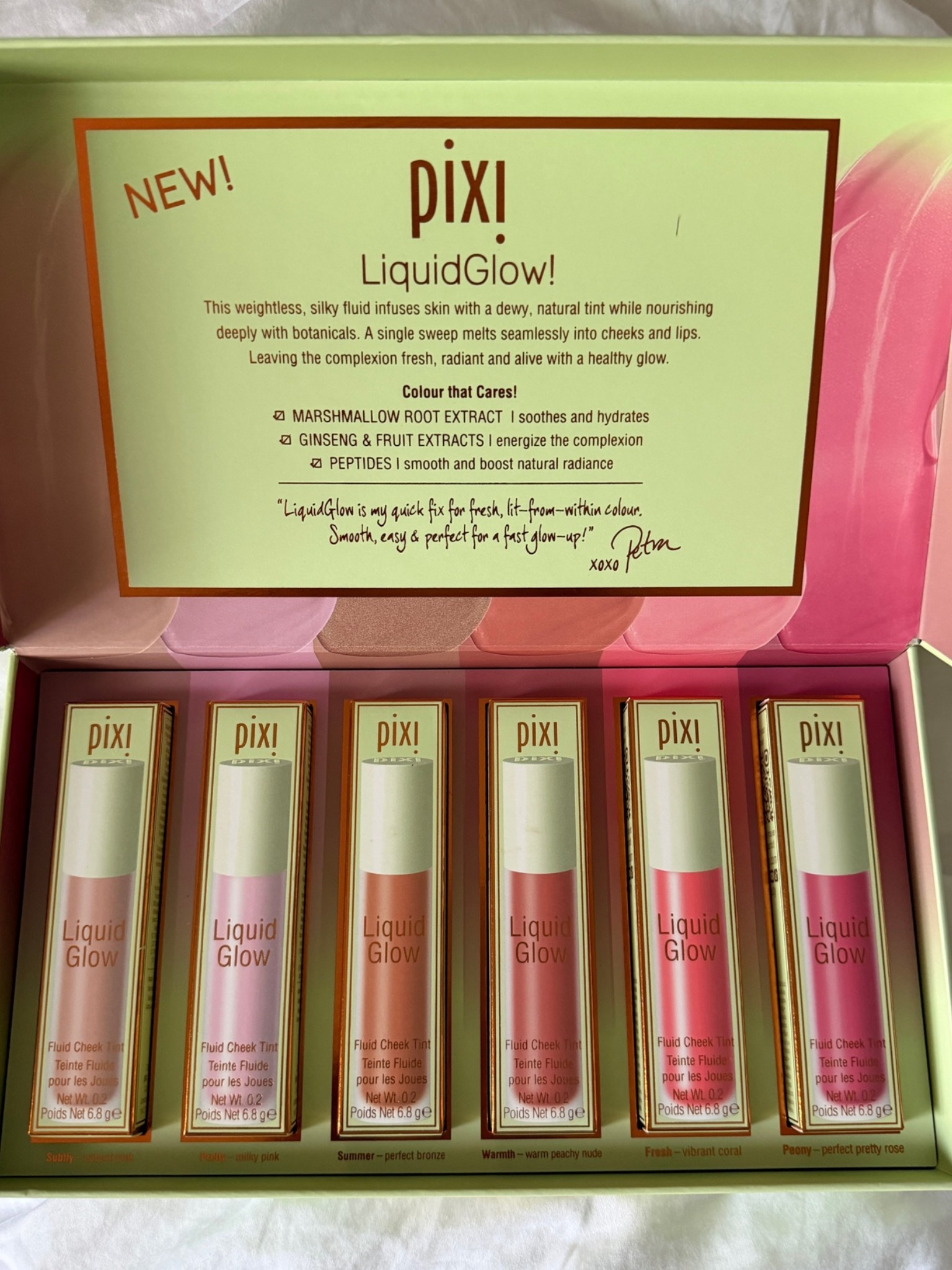 Pixi new liquid glow ✨