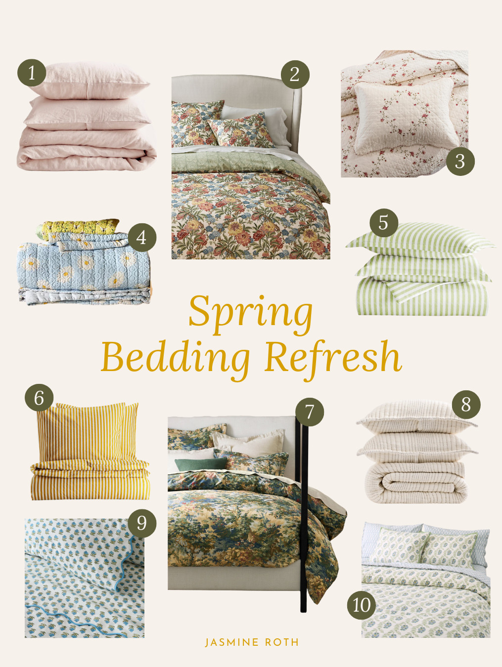 Spring Bedding Refresh 

 #LTKSeasonal #LTKU #LTKHome