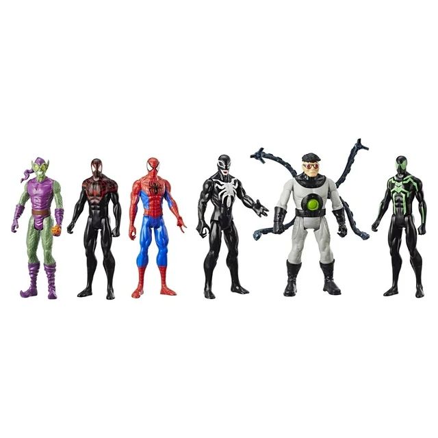 Spider-Man Titan Hero Figure 6-Pack, Available Only At Walmart - Walmart.com | Walmart (US)