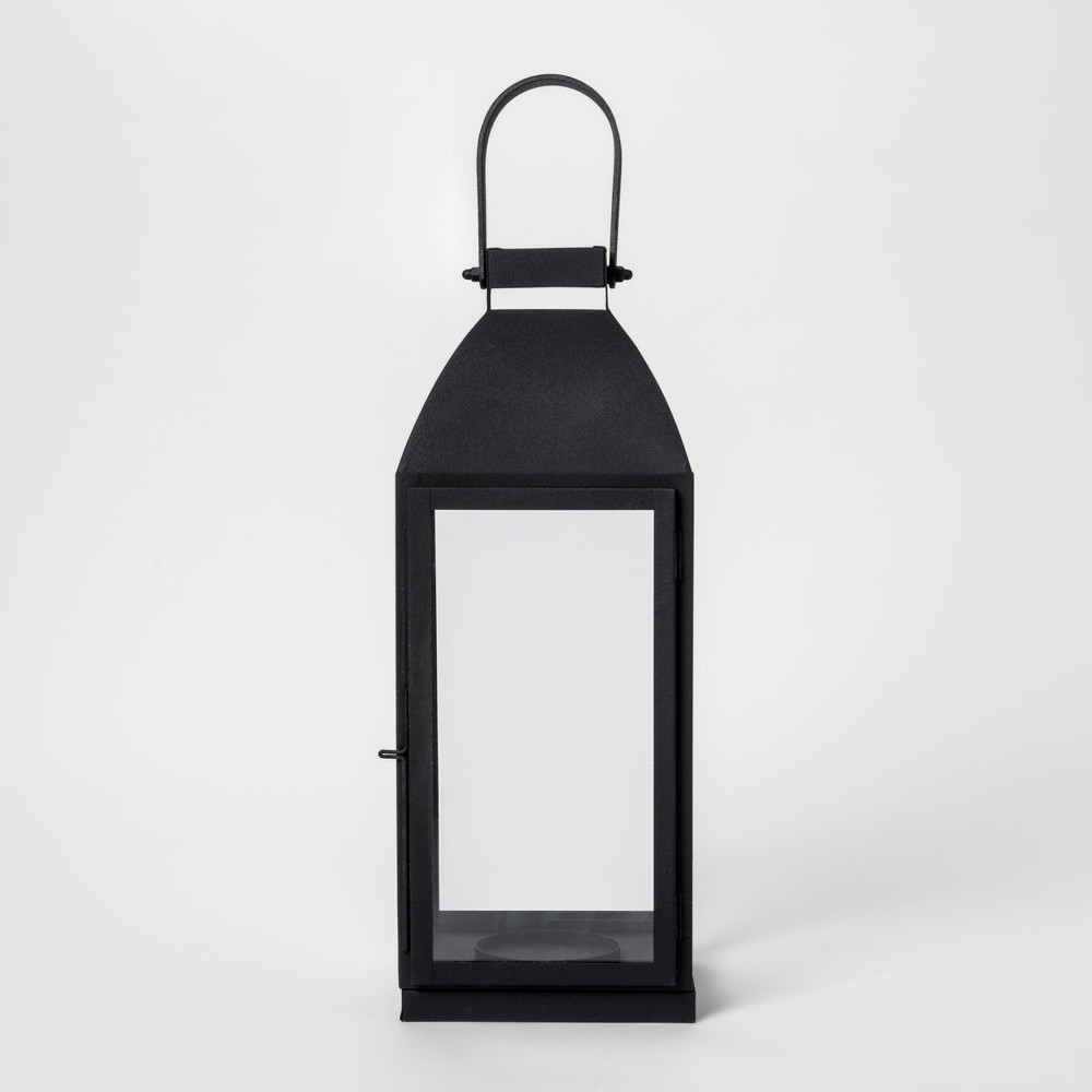 Lantern Candle Holder Small - Black - Smith & Hawken | Target