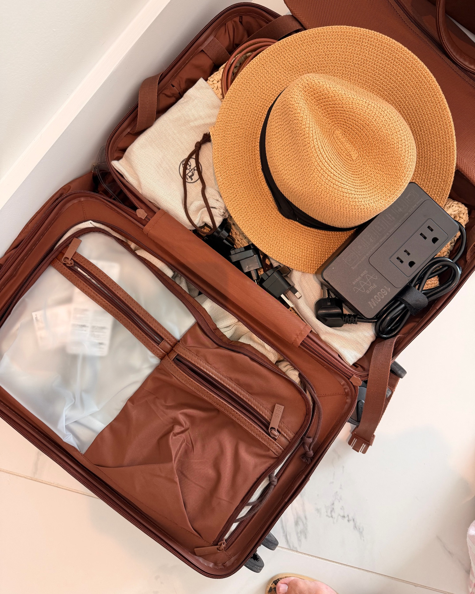 My favorite travel pieces from BEIS, I have the small carry-on, the mini weekender which is great to take as my personal item and also fit some of the handbags I want to bring with me when I travel, the medium check-in suitcase and the big check-in luggage. Totally recommend them!

#LTKTravel
