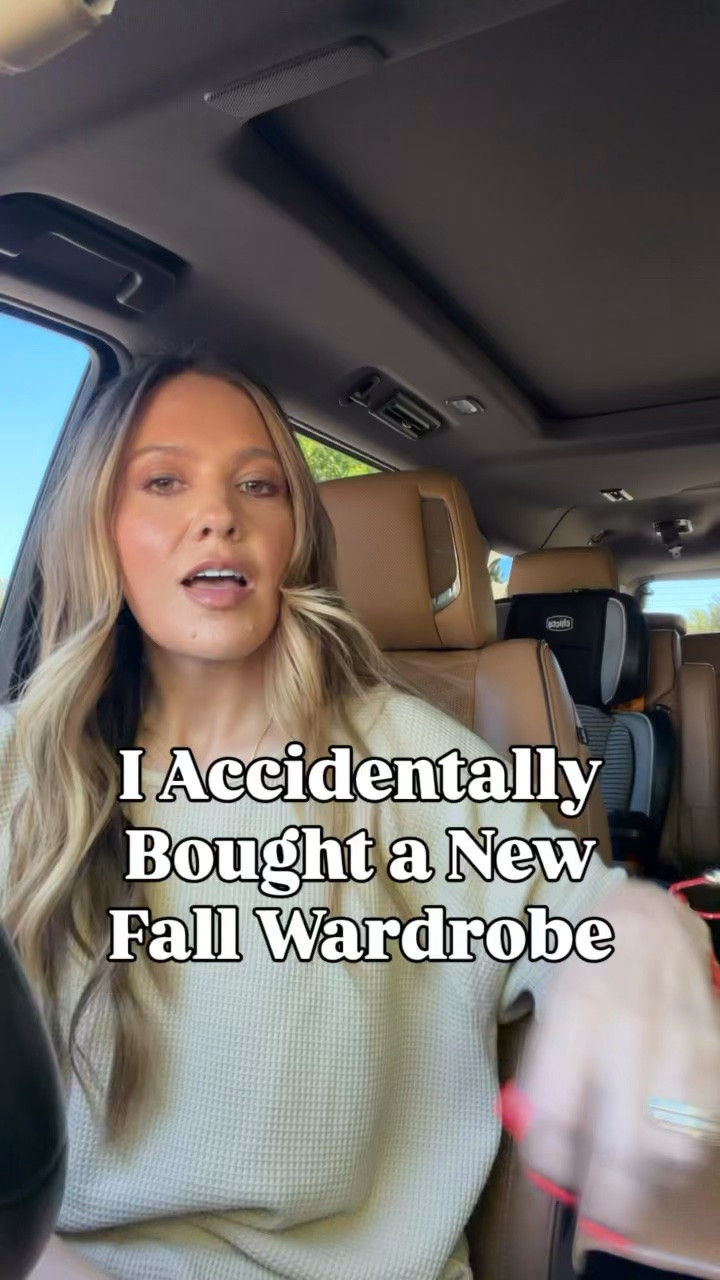 I accidentally bought a new fall wardrobe! 