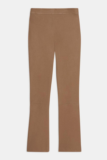 Slim kick pant in leather | Harvey Nichols
