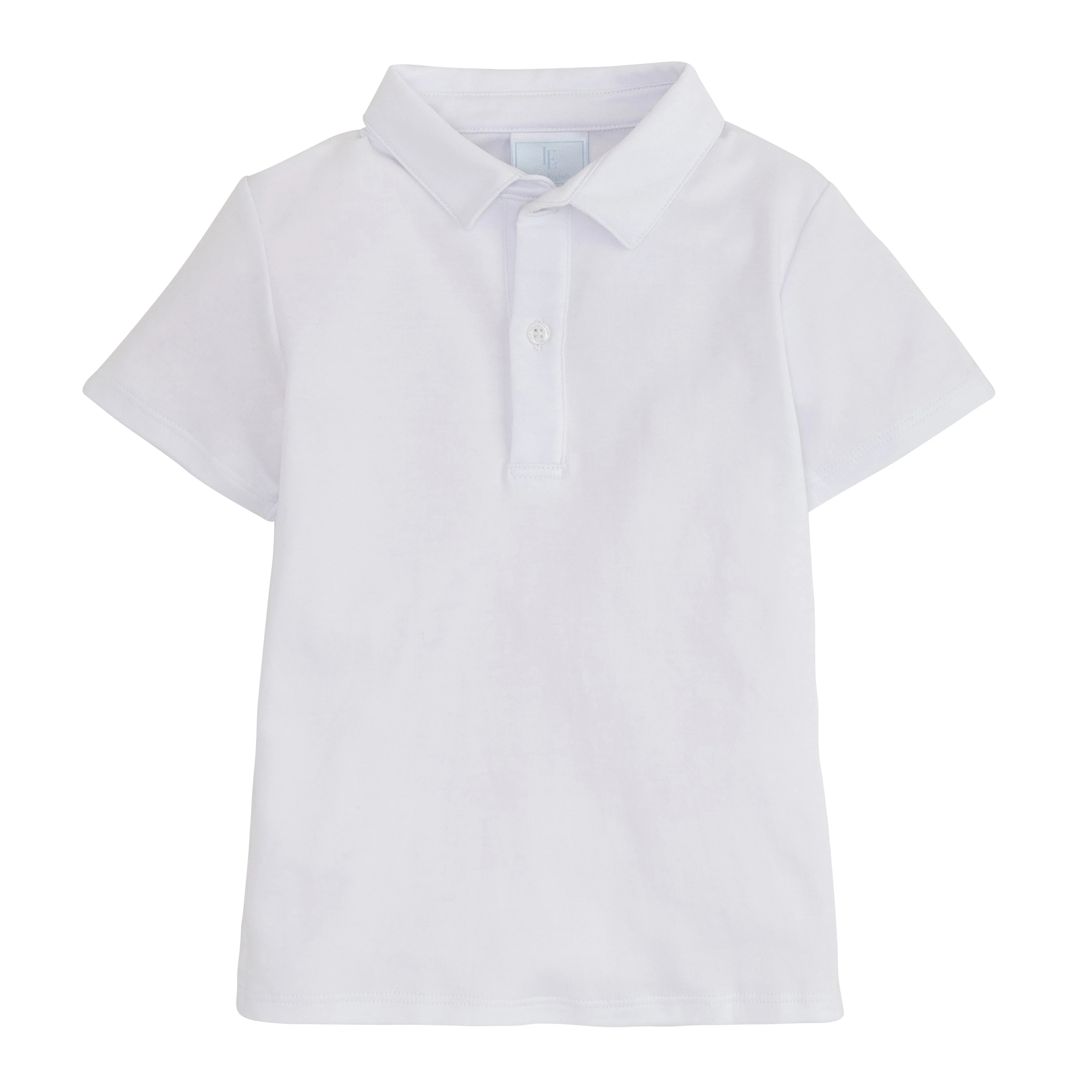 Little Boy's White Polo - Classic Kids Clothes | Little English