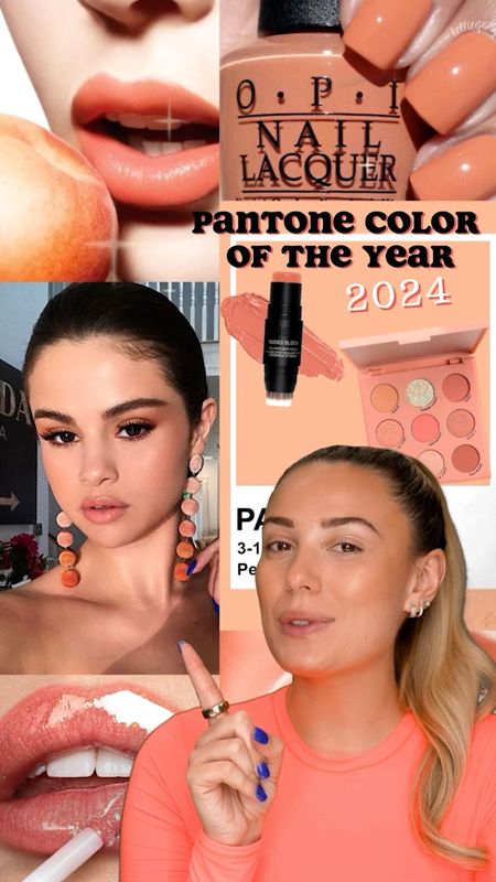 Pantone color of the year🍑 Peach fuzz! 

#LTKbeauty #LTKstyletip #LTKVideo