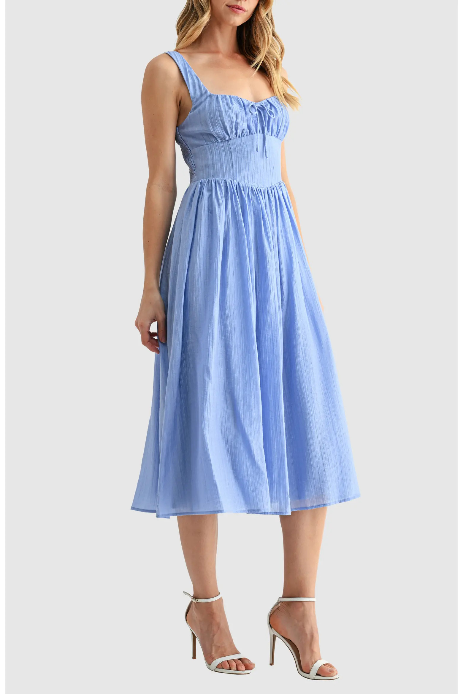 Set-In Waist Midi Dress (Women) | Nordstrom | Nordstrom