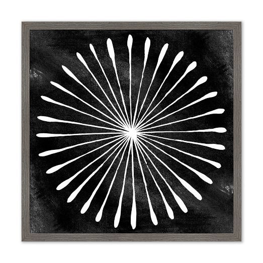 Watercolor Burst Framed Wall Art | West Elm (US)