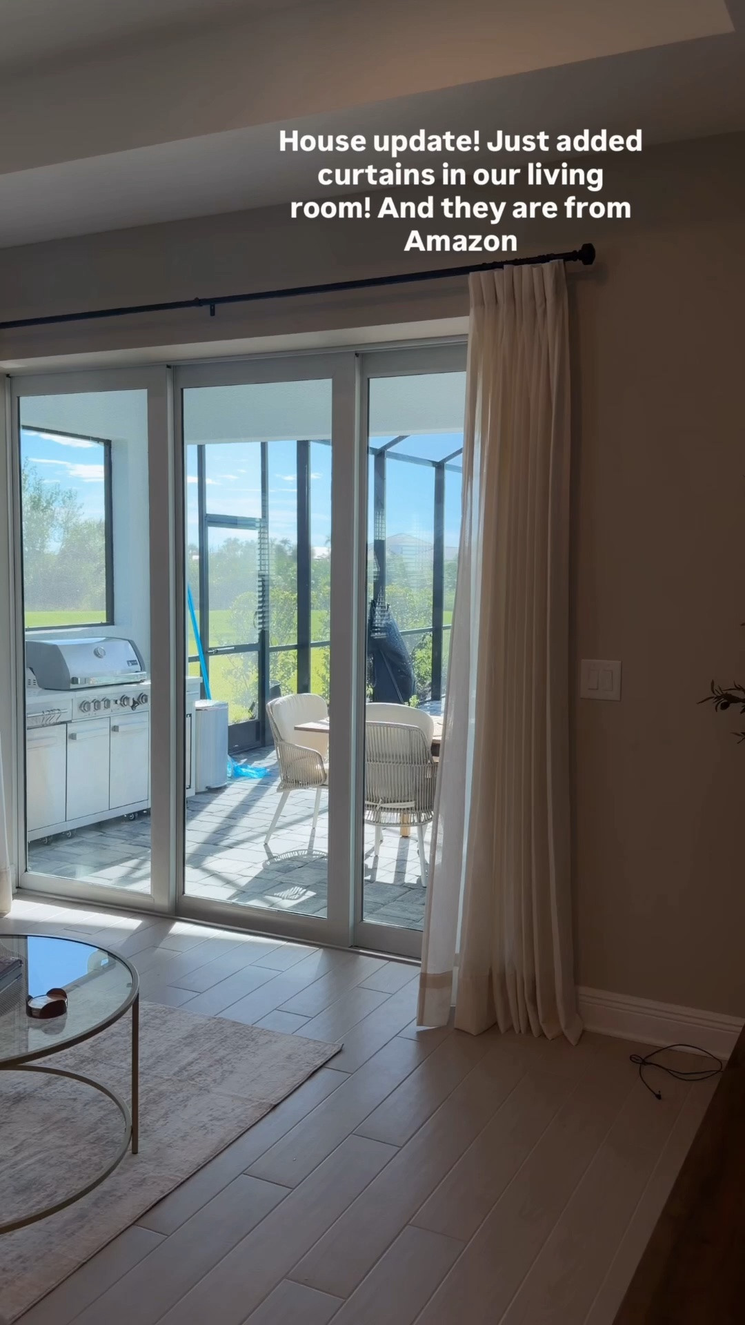 We have 20’ ceilings and got  the curtains in natural in size 72” x 105.

#LTKootd #LTKdayinmylife #LTKHome