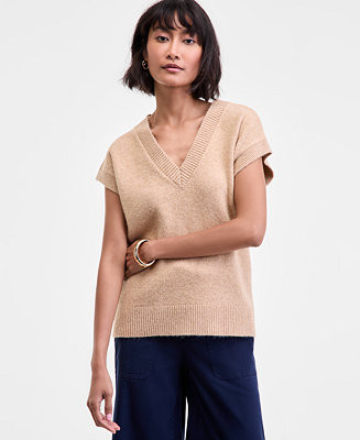 On 34th Women's V-Neck Sweater Vest, XXS-3X, Macy's Exclusive - Macy's | Macy's