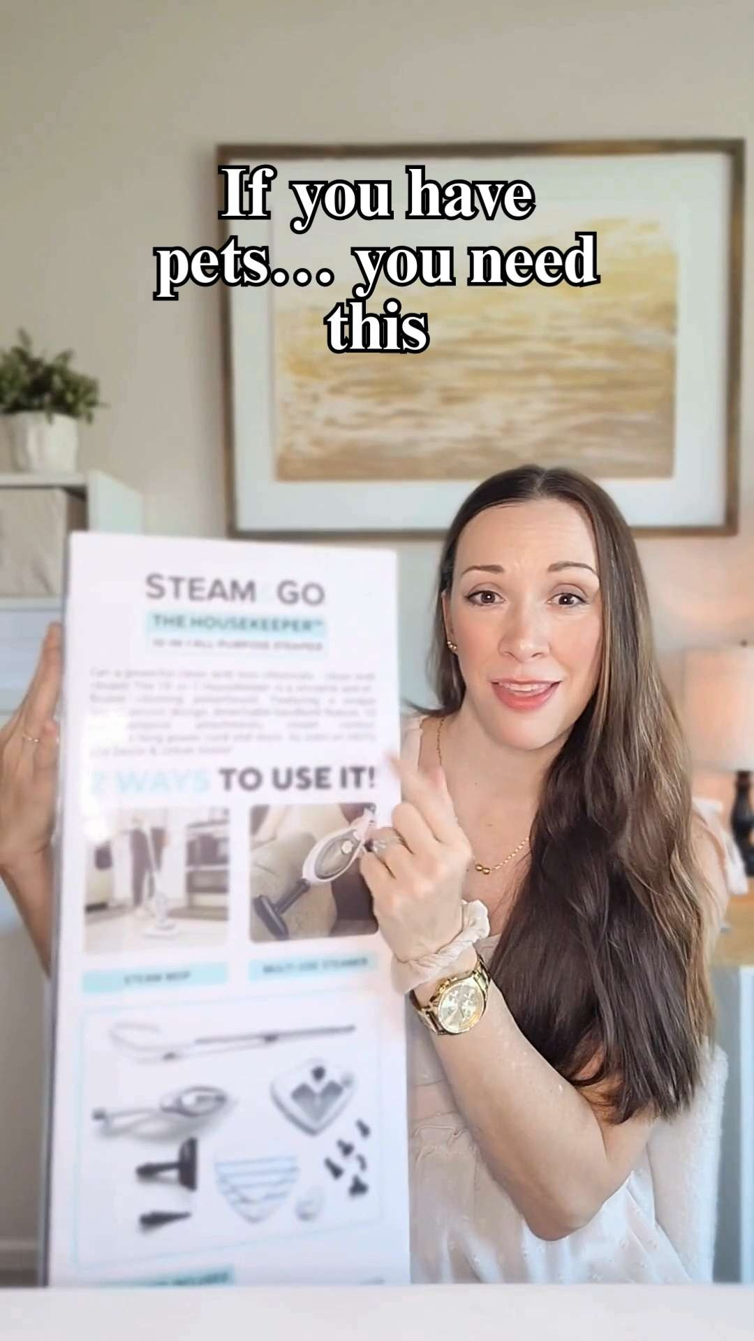 I started spring cleaning today and this might be my new favorite cleaning tool 😳

I used this steam mop on my floors and it made everything feel SO clean in minutes… no scrubbing, no extra products

And this is just the beginning — it’s a 10-in-1 so I’m testing it on way more around the house next

Sharing the one I’m using here + I’ll report back after trying everything 👀

#ltkhome #ltkfinds #cleaninghacks #springcleaning #cleanwithme #homecleaning #amazonhome #homeorganization #busyhomelife #momlife #cleanhome #cleaningmotivation #homehacks #dailyreset #organizedhome #simplifiedhome #cleaningtips #pantryorganization #kitchenreset #petfriendlyhome #ltkunder100 #homeinspo #realmomlife #springreset #cleaningroutine #declutteryourhome #homegoals #ltkcreator #organizationtips #homeessentials 

 #LTKmomlife #LTKHome