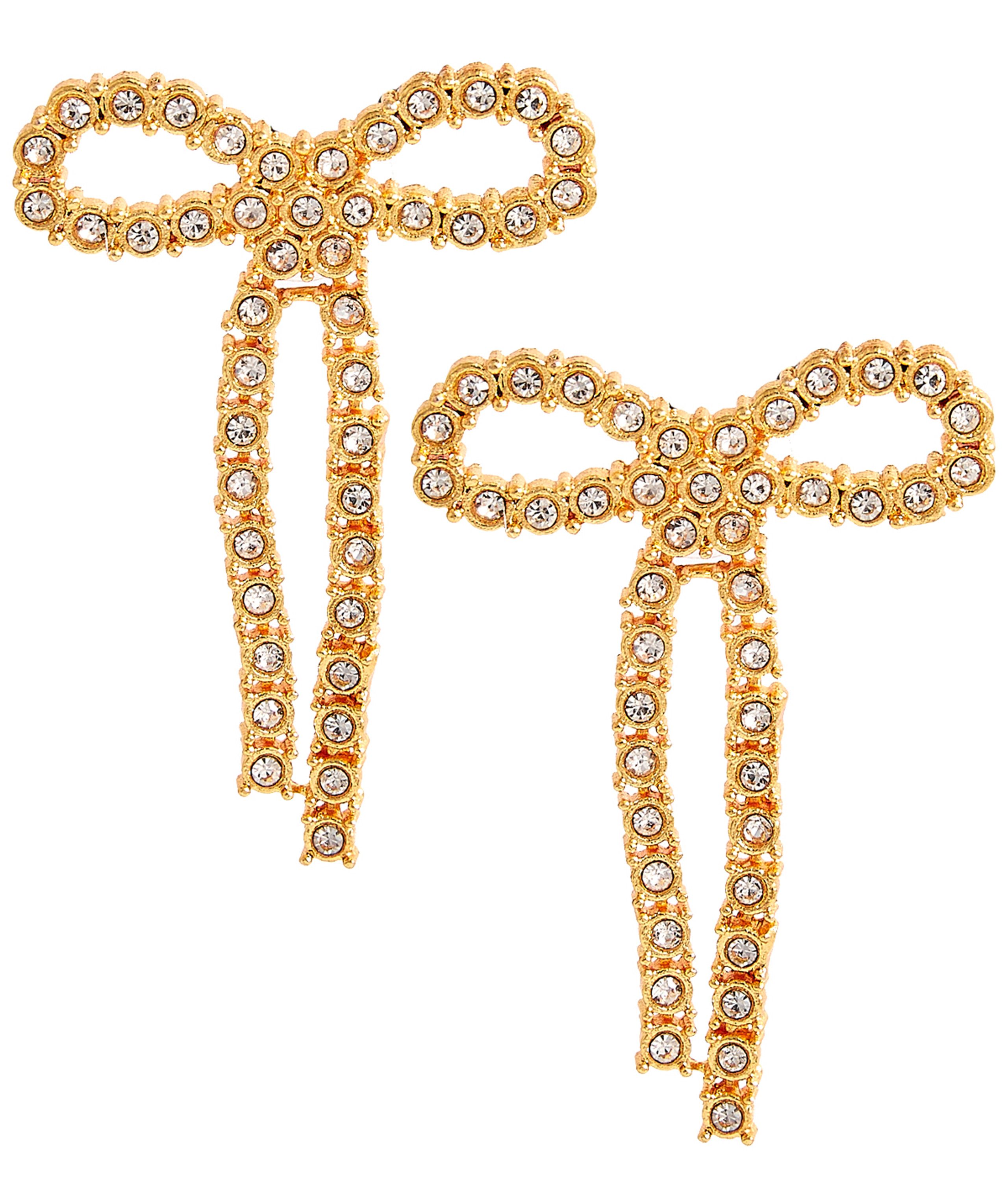 Belle Bows -Rhinestone Earring - Belle of Ball - PreOrder | Lisi Lerch Inc