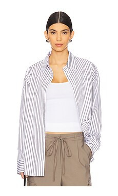Sold Out NYC Everything Shirt in Black Stripe from Revolve.com | Revolve Clothing (Global)