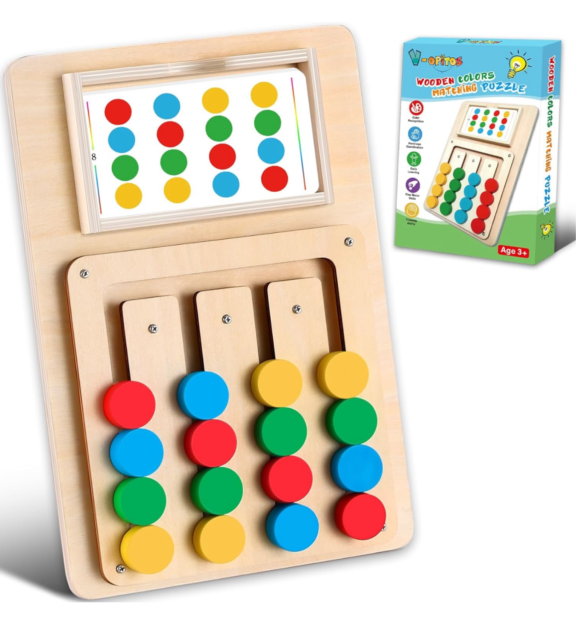 44% off 🎉

V-Opitos Color Matching Puzzle Toys, Montessori Brain Teasers Game for Kids Age 3, 4, 5, 6, 7 Years Old, Road Trip Toys for Boys & Girls, Handheld Games for Travel, Ideal Christmas, Birthday Gifts

#LTKSaleAlert #LTKKids