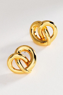Lelet NY Glossy Knot Stud Earrings | Anthropologie (US)