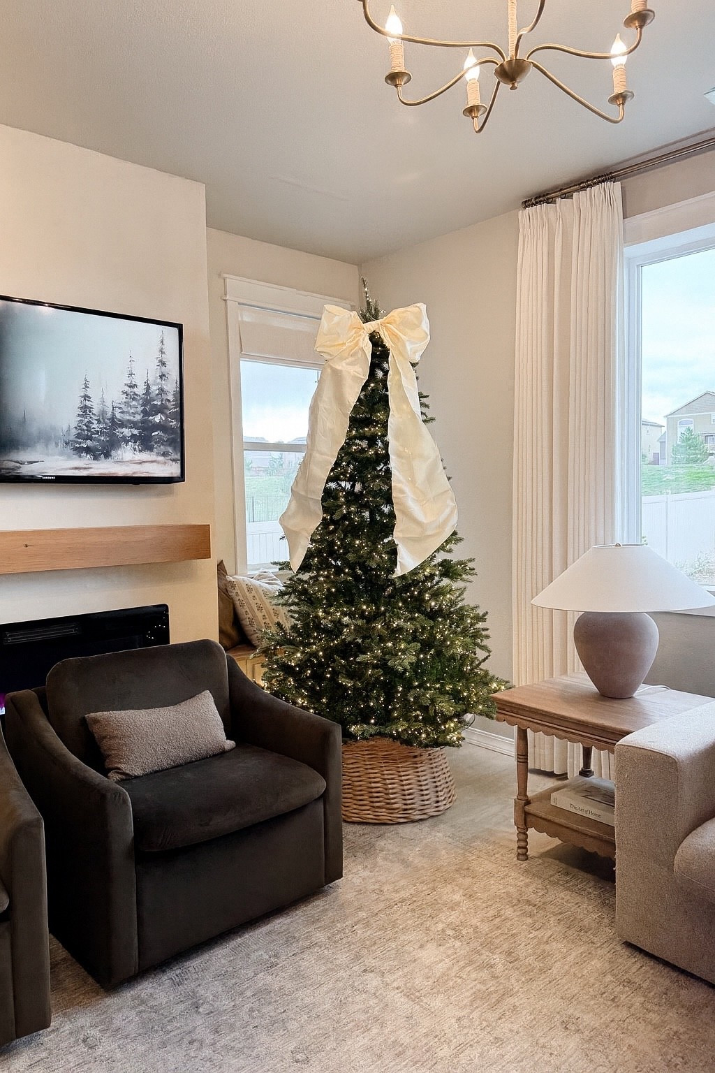 affordable twinkle light christmas tree! has warm white & rainbow lights 🤤 #LTKHoliday

#LTKSeasonal #LTKHome