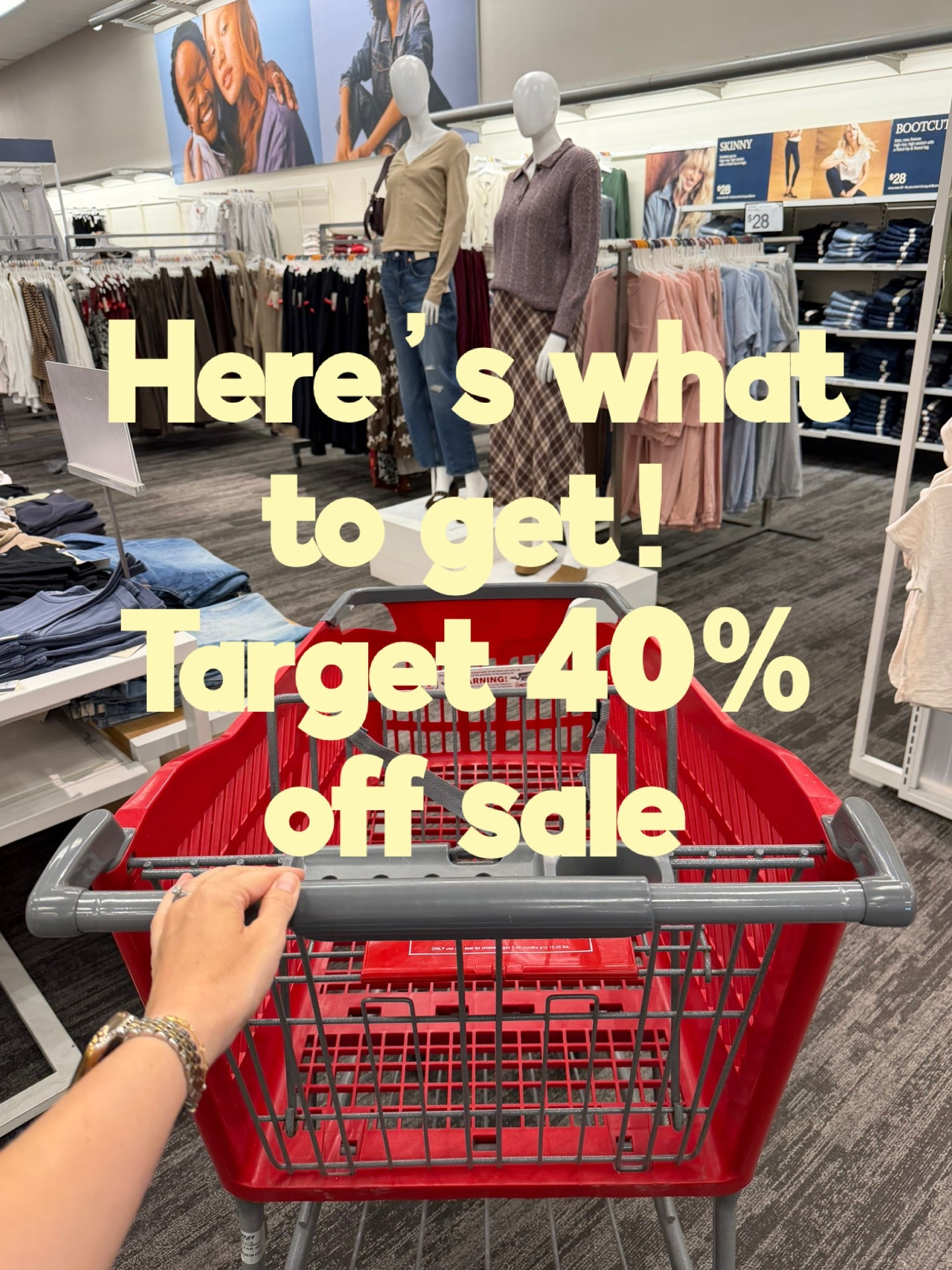 Target sale ends today! Grab these goodies while they’re 40% off. #targetstyle

#LTKSaleAlert