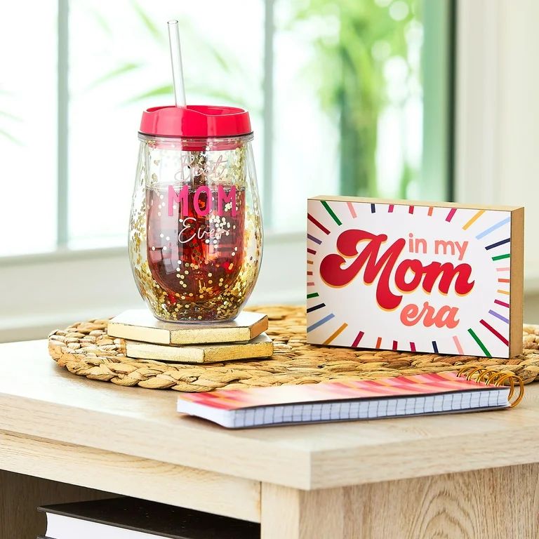 Mother's Day Best Mom Gift Set, Pink, 3 Pieces, by Way To Celebrate - Walmart.com | Walmart (US)